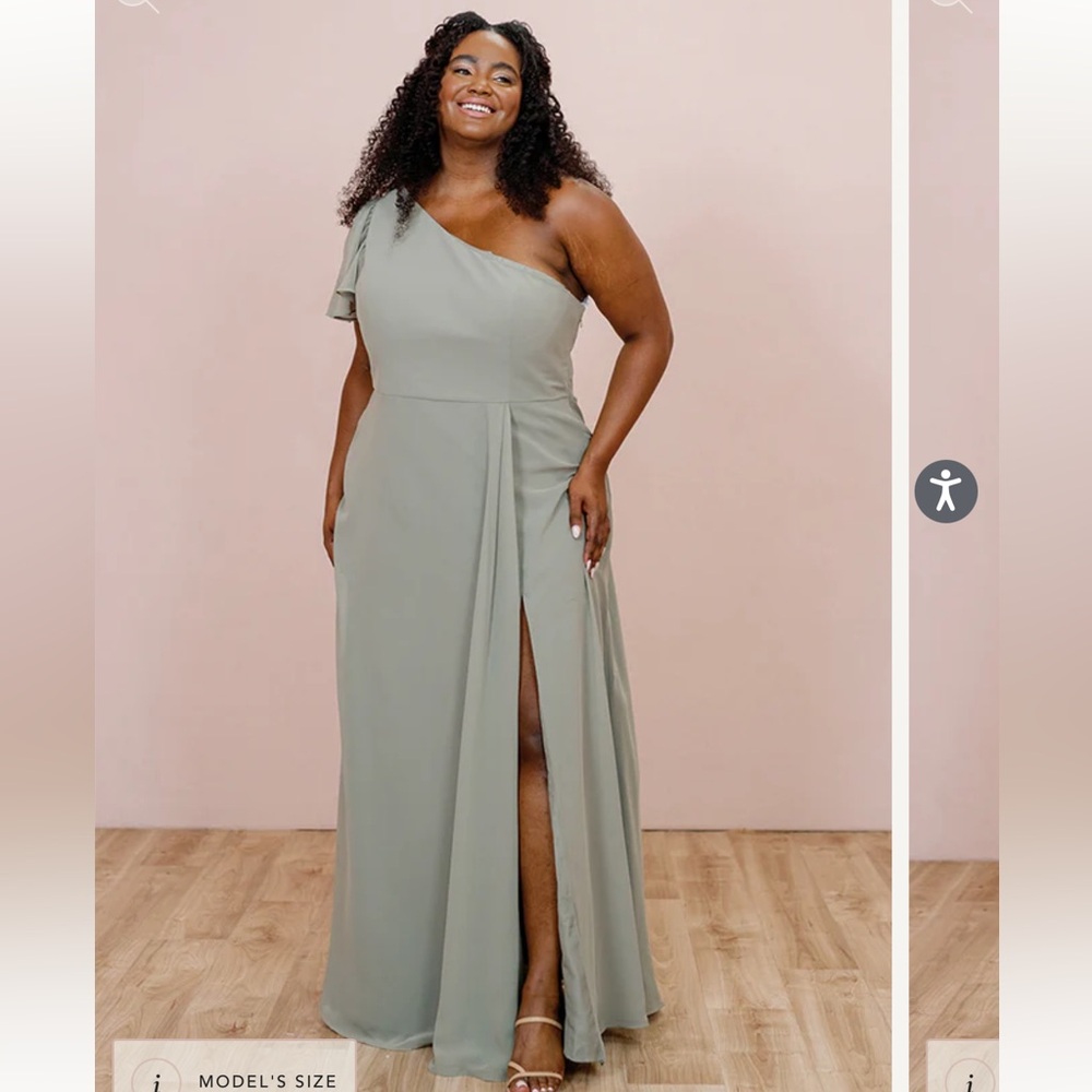 Revelry Navea Convertible Chiffon Dress